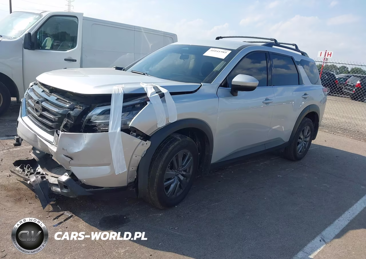 2025 Nissan Pathfinder Sv 4Wd VIN:5N1DR3BC7SC296583 - 2
