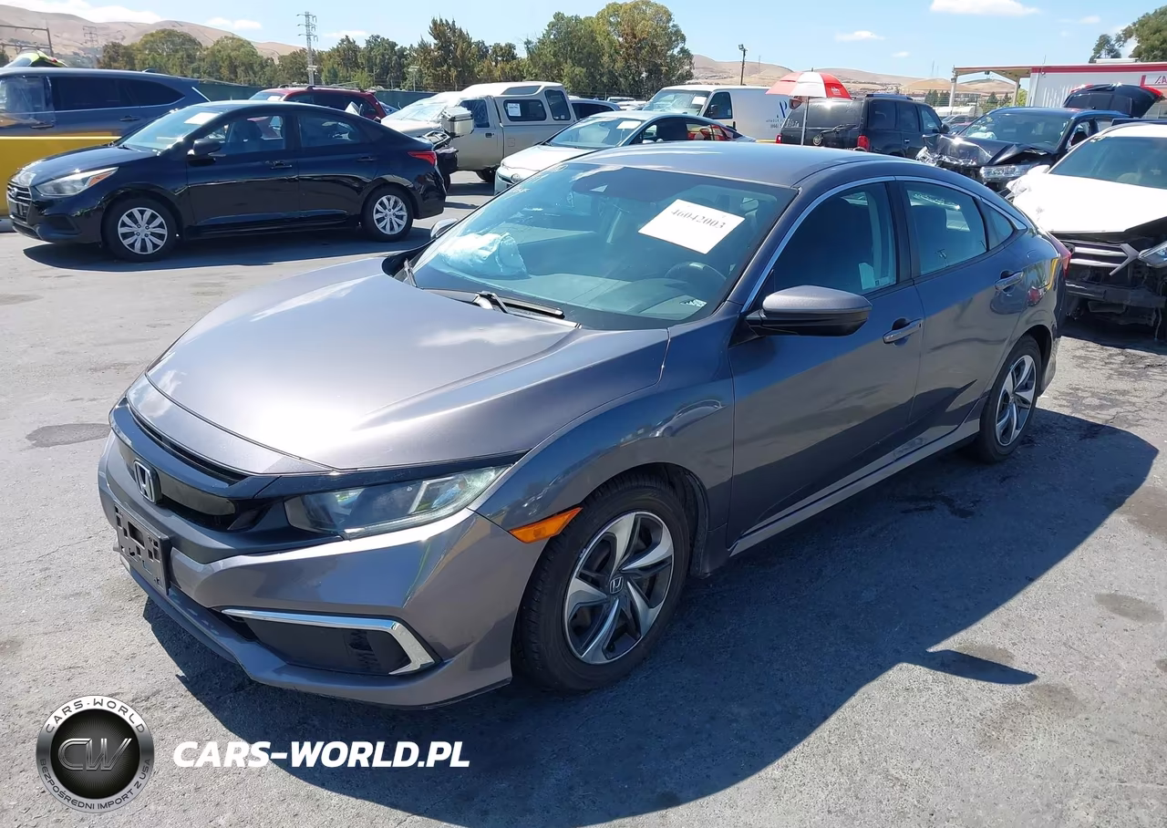 2021 Honda Civic Lx VIN:2HGFC2F61MH544700 - 2
