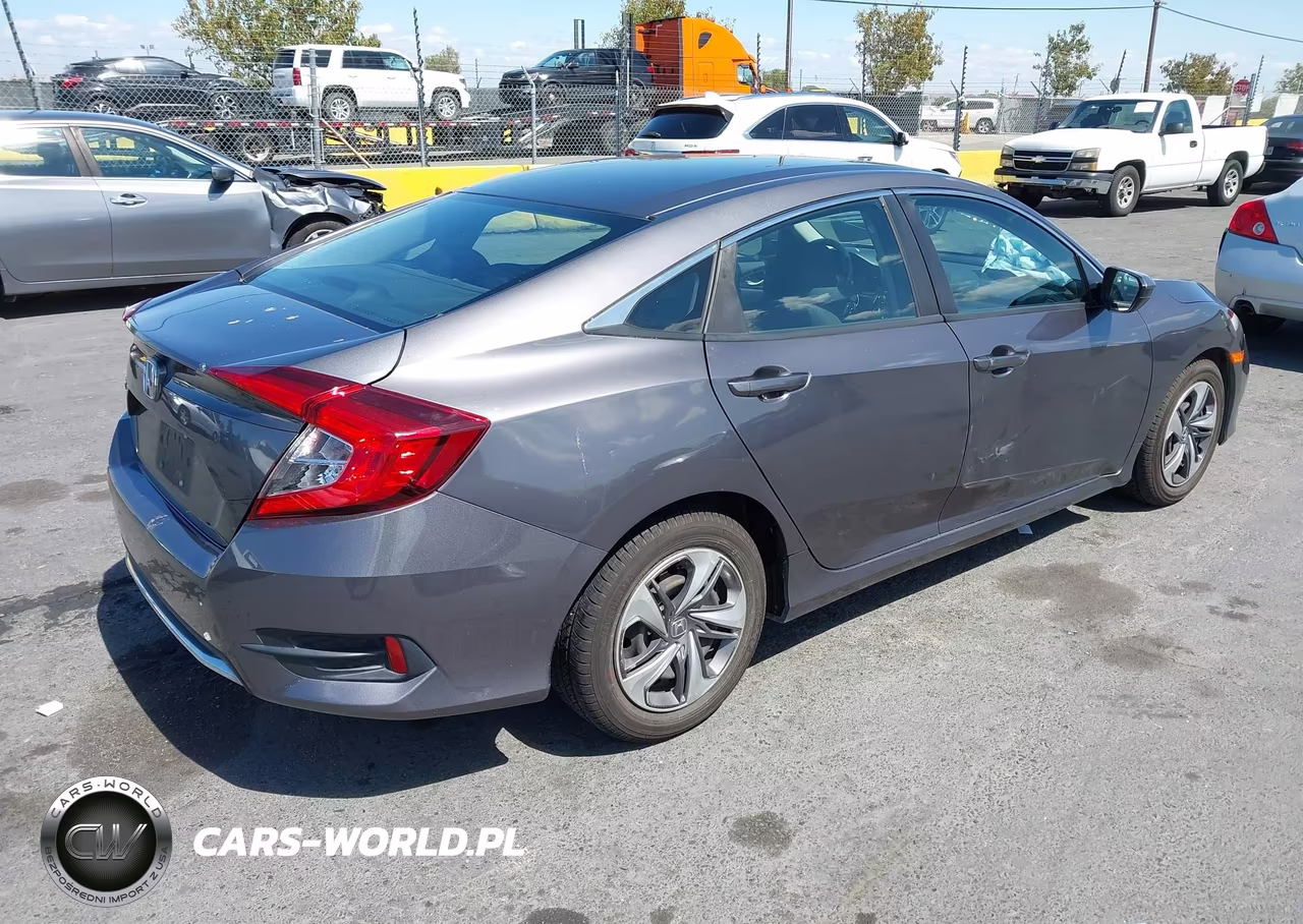 2021 Honda Civic Lx VIN:2HGFC2F61MH544700 - 4