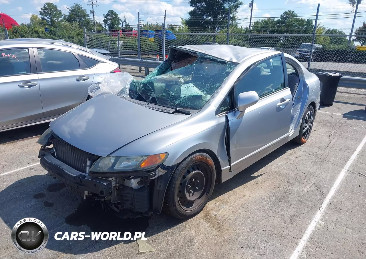 2008 Honda Civic Lx VIN:2HGFA16578H331814 - 2
