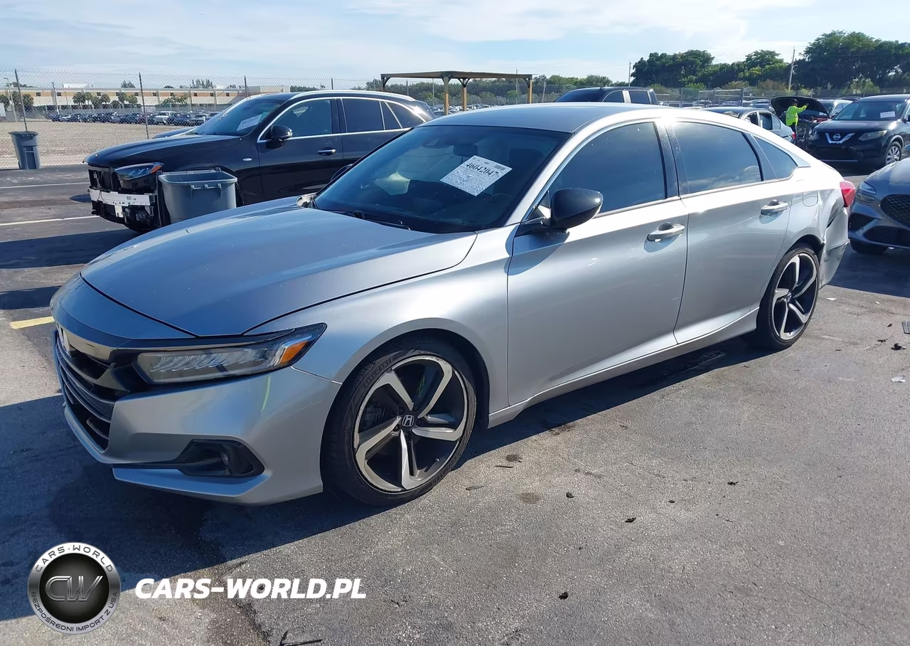 2022 Honda Accord Sport VIN:1HGCV1F36NA074077 - 2