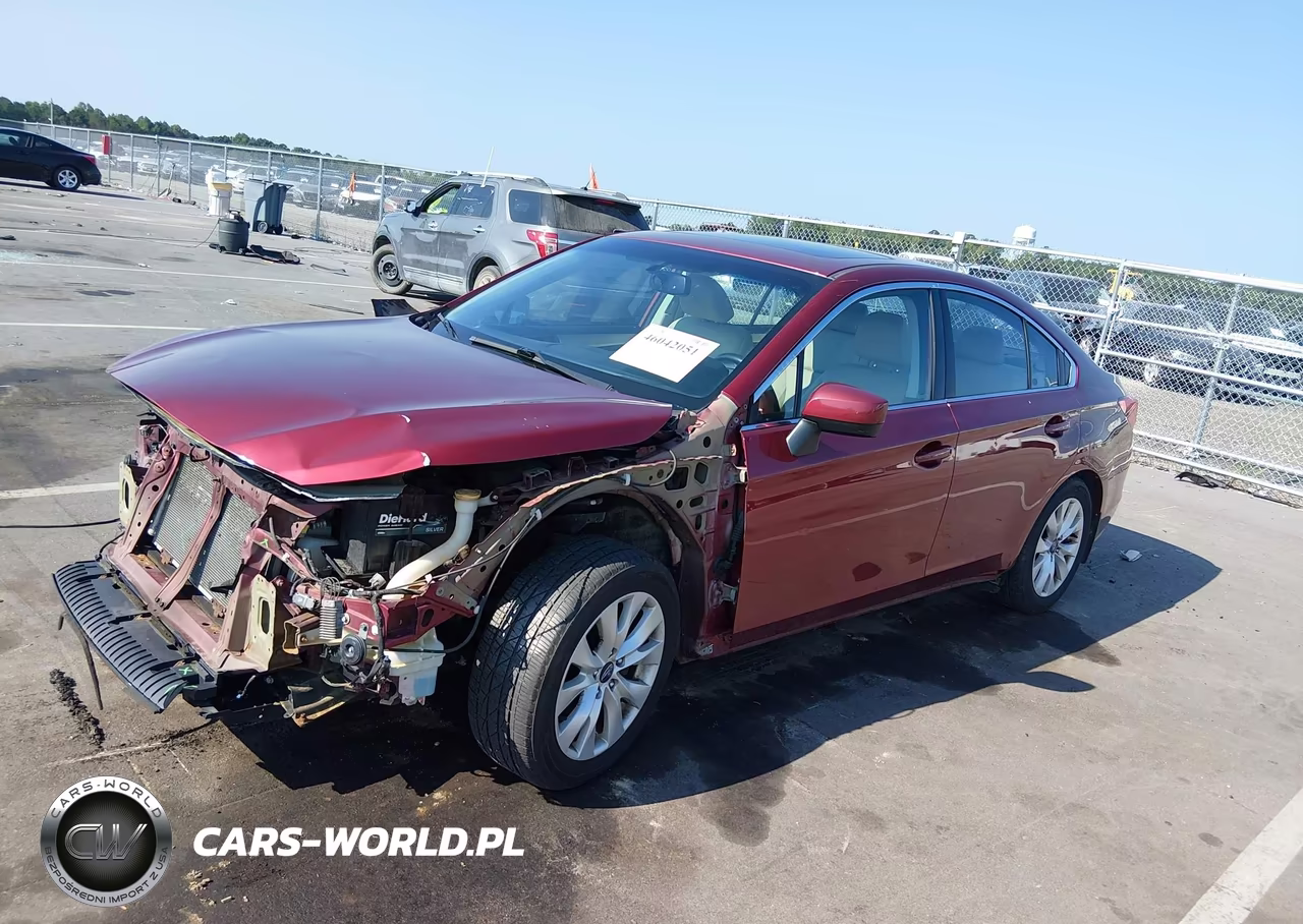 2015 Subaru Legacy 2.5I Premium VIN:4S3BNBD68F3012523 - 2
