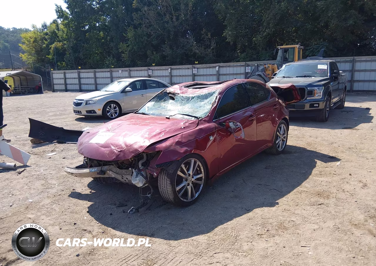 2011 Lexus Is 350 VIN:JTHBE5C24B5026593 - 2