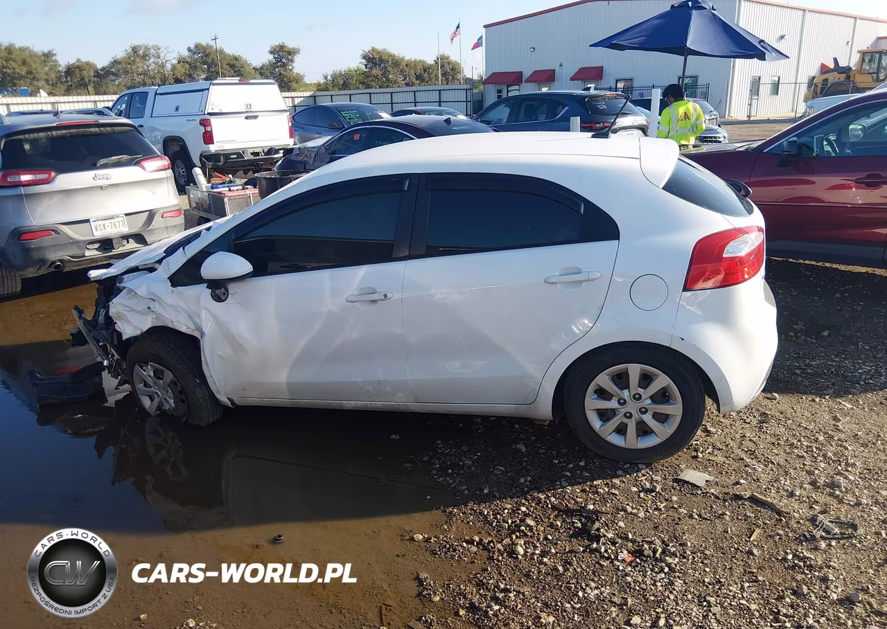 2013 Kia Rio Lx VIN:KNADM5A39D6192305 - 14