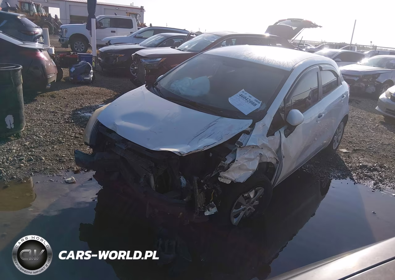 2013 Kia Rio Lx VIN:KNADM5A39D6192305 - 2