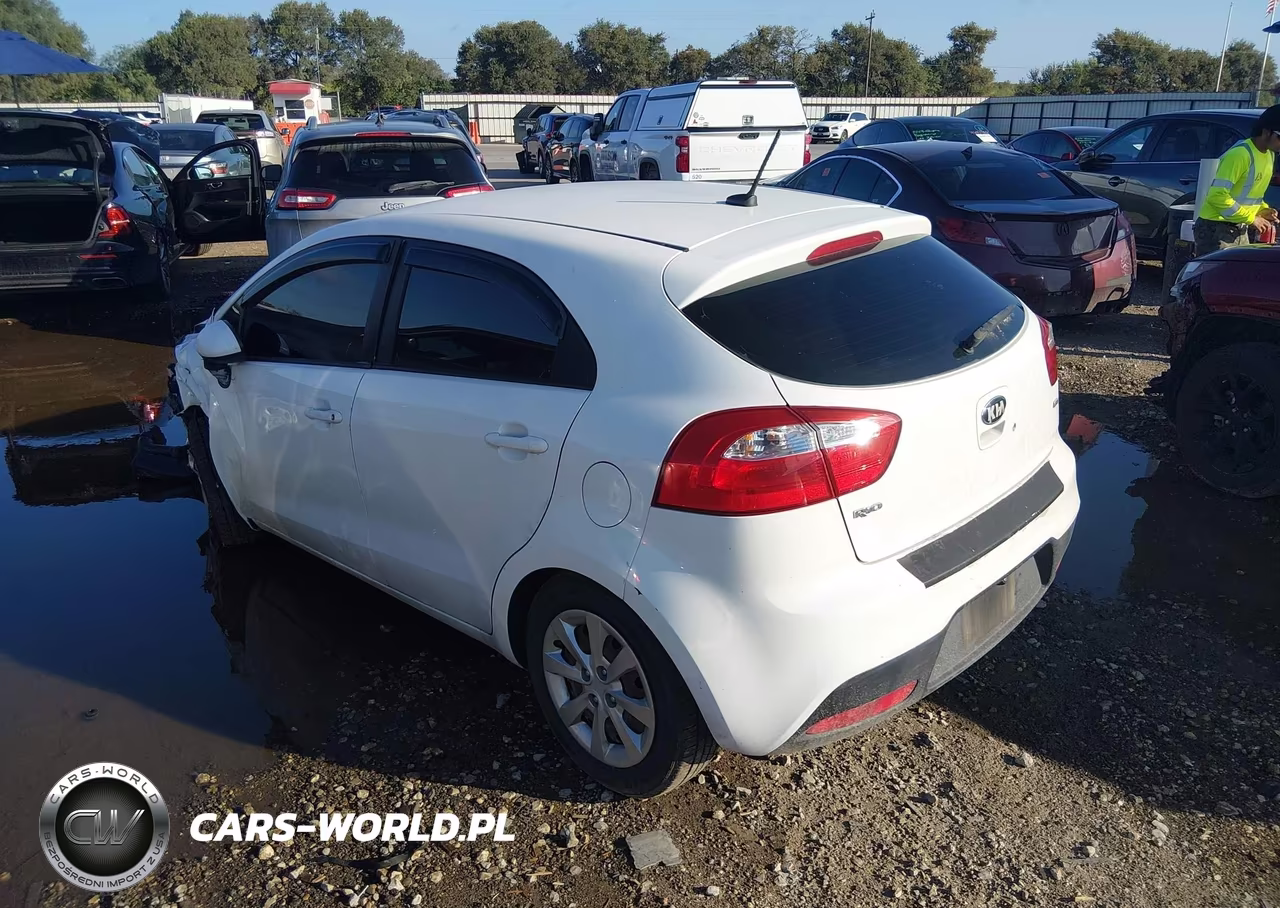2013 Kia Rio Lx VIN:KNADM5A39D6192305 - 3