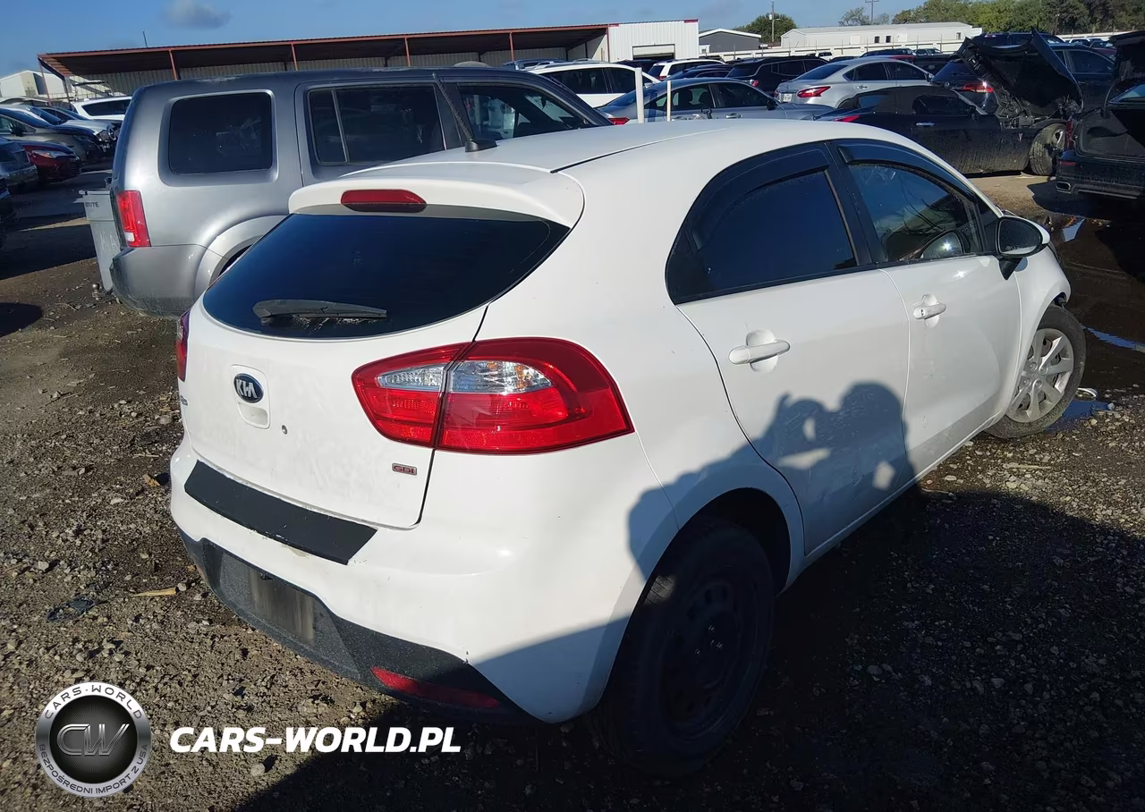 2013 Kia Rio Lx VIN:KNADM5A39D6192305 - 4