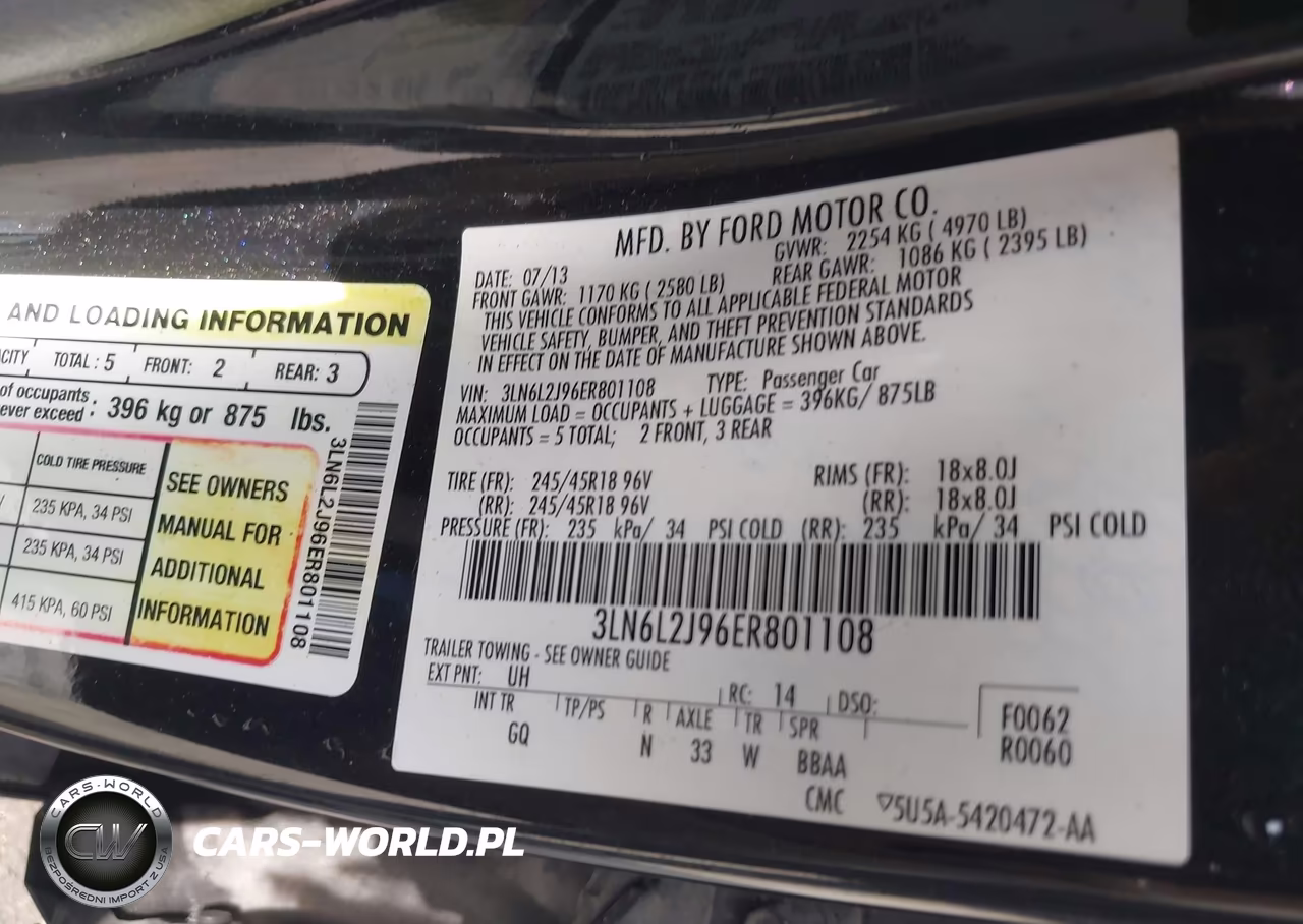 2014 Lincoln Mkz VIN:3LN6L2J96ER801108 - 9