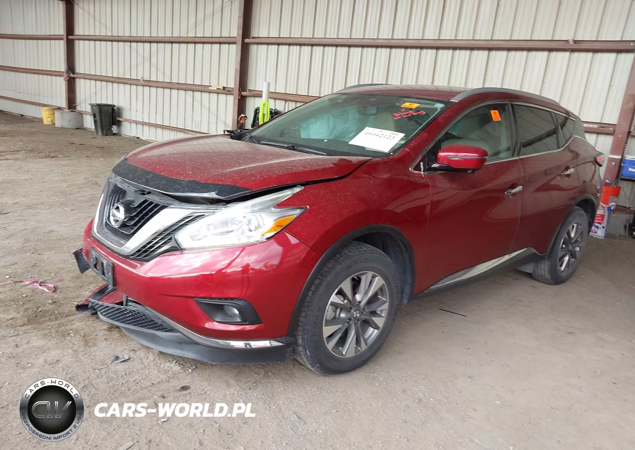 2016 Nissan Murano Sl VIN:5N1AZ2MG7GN115118 - 2