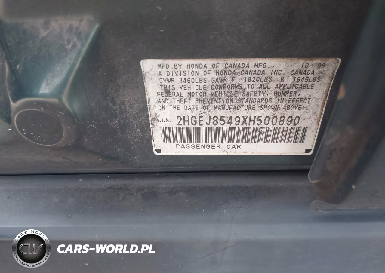 1999 Honda Civic Ex VIN:2HGEJ8549XH500890 - 9