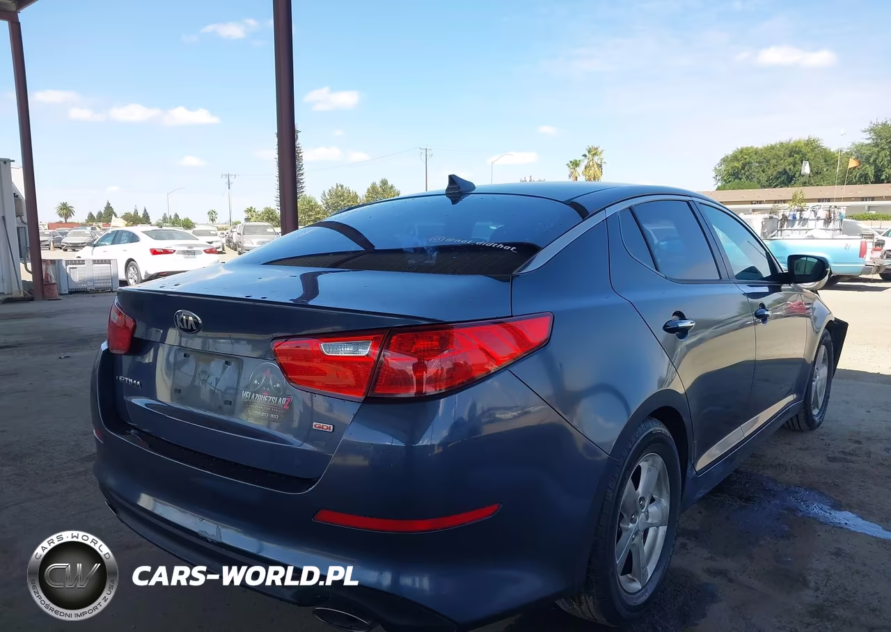 2015 Kia Optima Lx VIN:KNAGM4A74F5594302 - 4