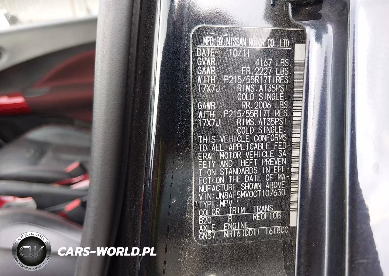 2012 Nissan Juke Sl VIN:JN8AF5MV0CT107630 - 9