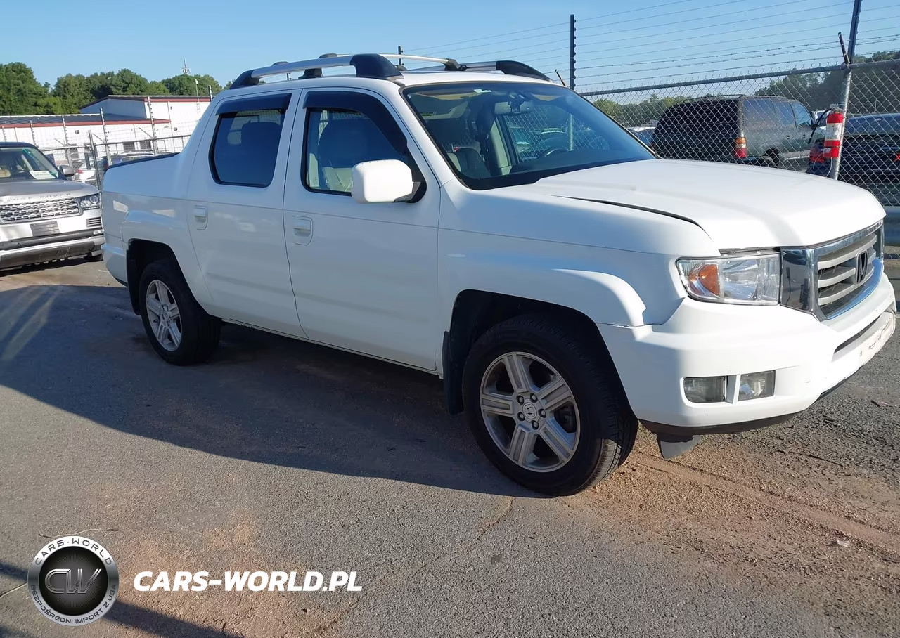 2013 Honda Ridgeline Rtl VIN:5FPYK1F52DB016351 - 1