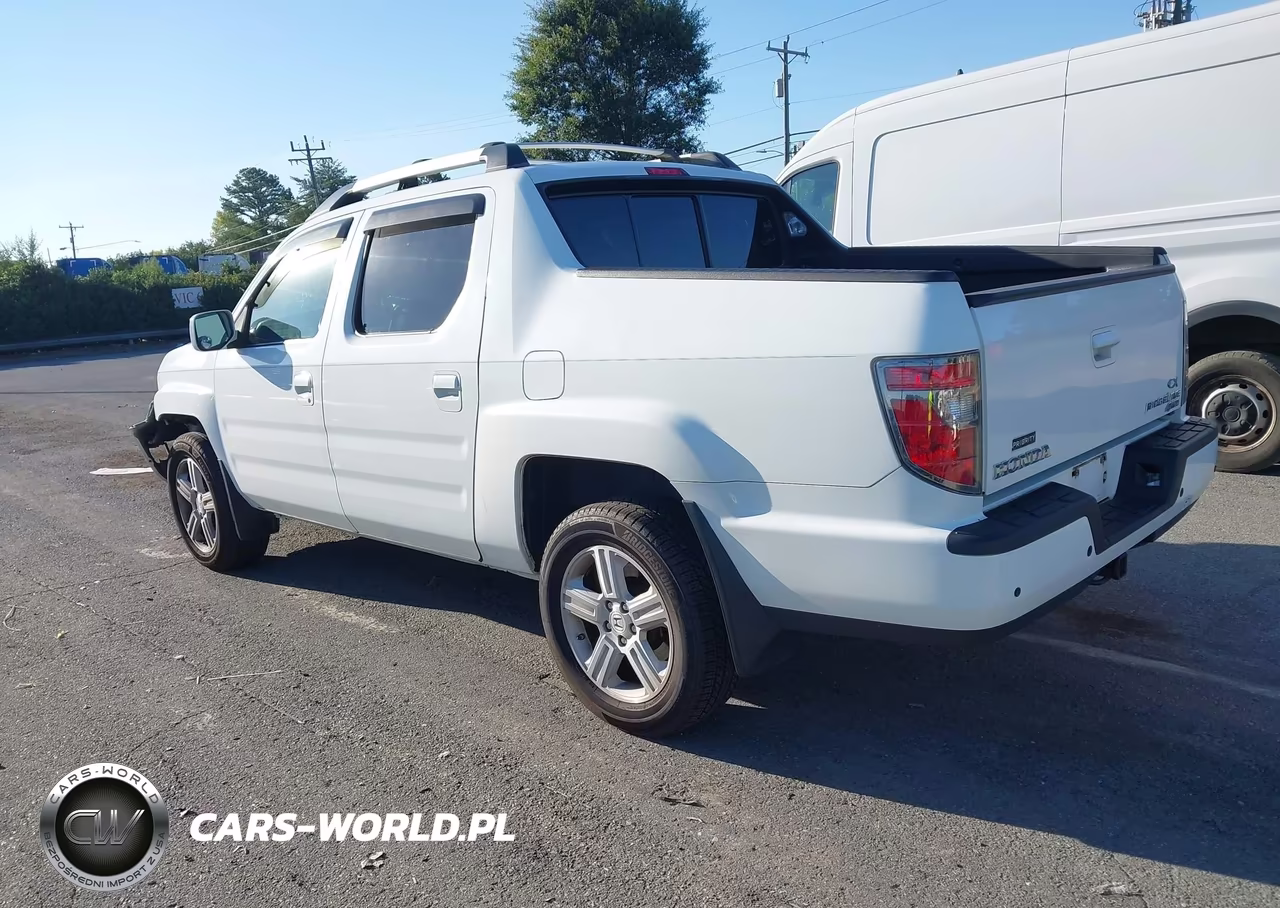 2013 Honda Ridgeline Rtl VIN:5FPYK1F52DB016351 - 3