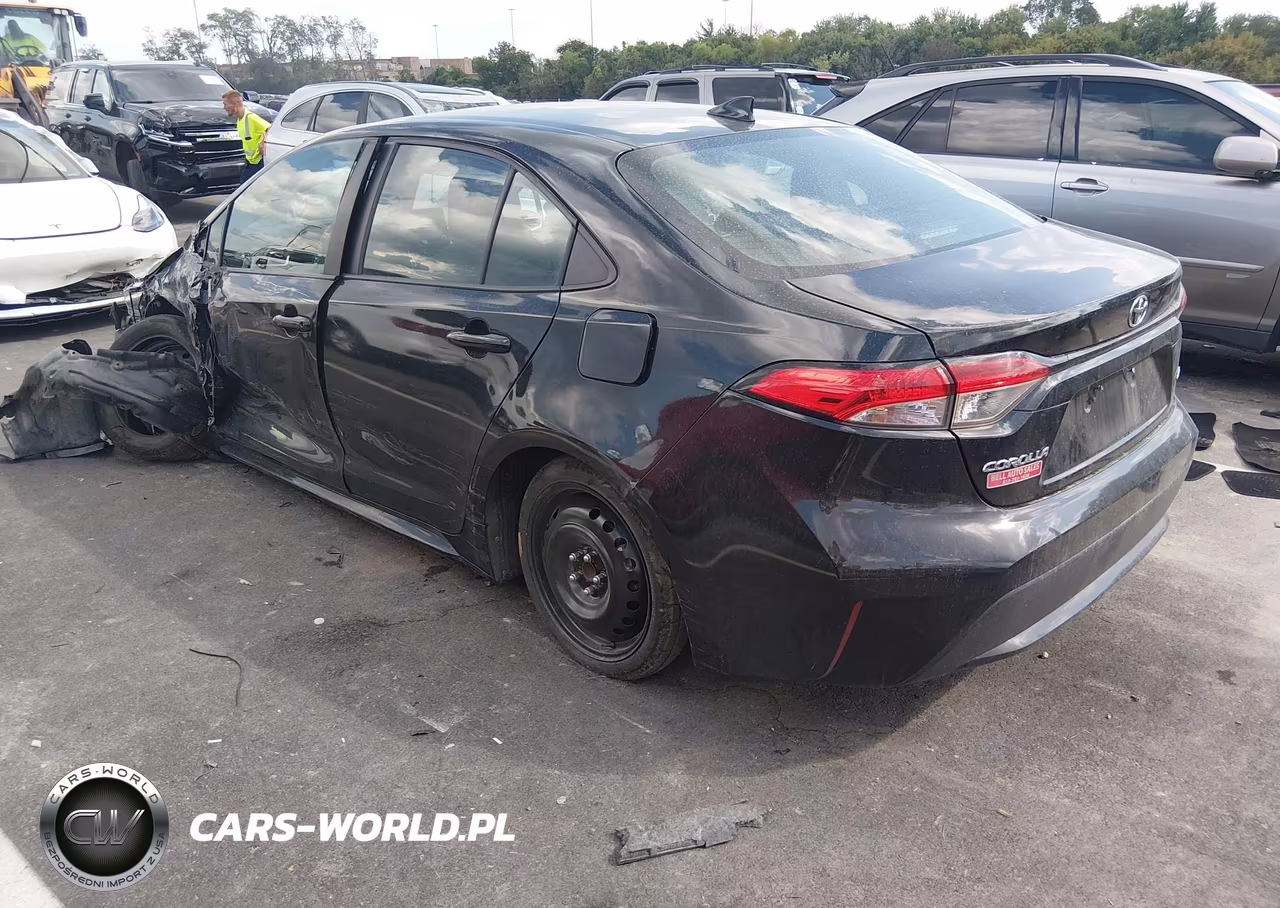 2022 Toyota Corolla Le VIN:5YFEPMAE1NP300047 - 3