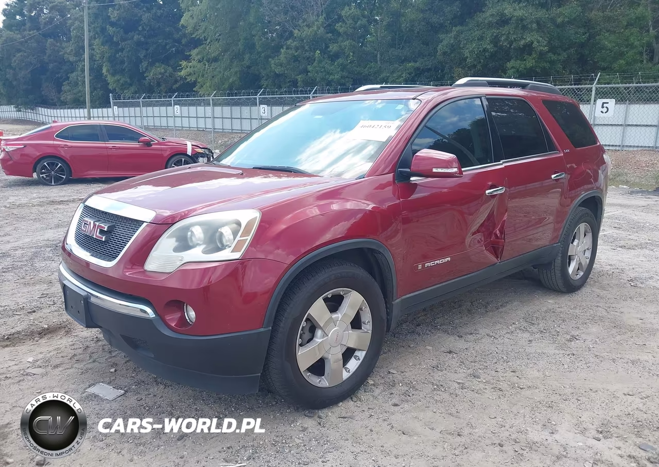 2008 GMC Acadia Slt-1 VIN:1GKER23768J219863 - 2