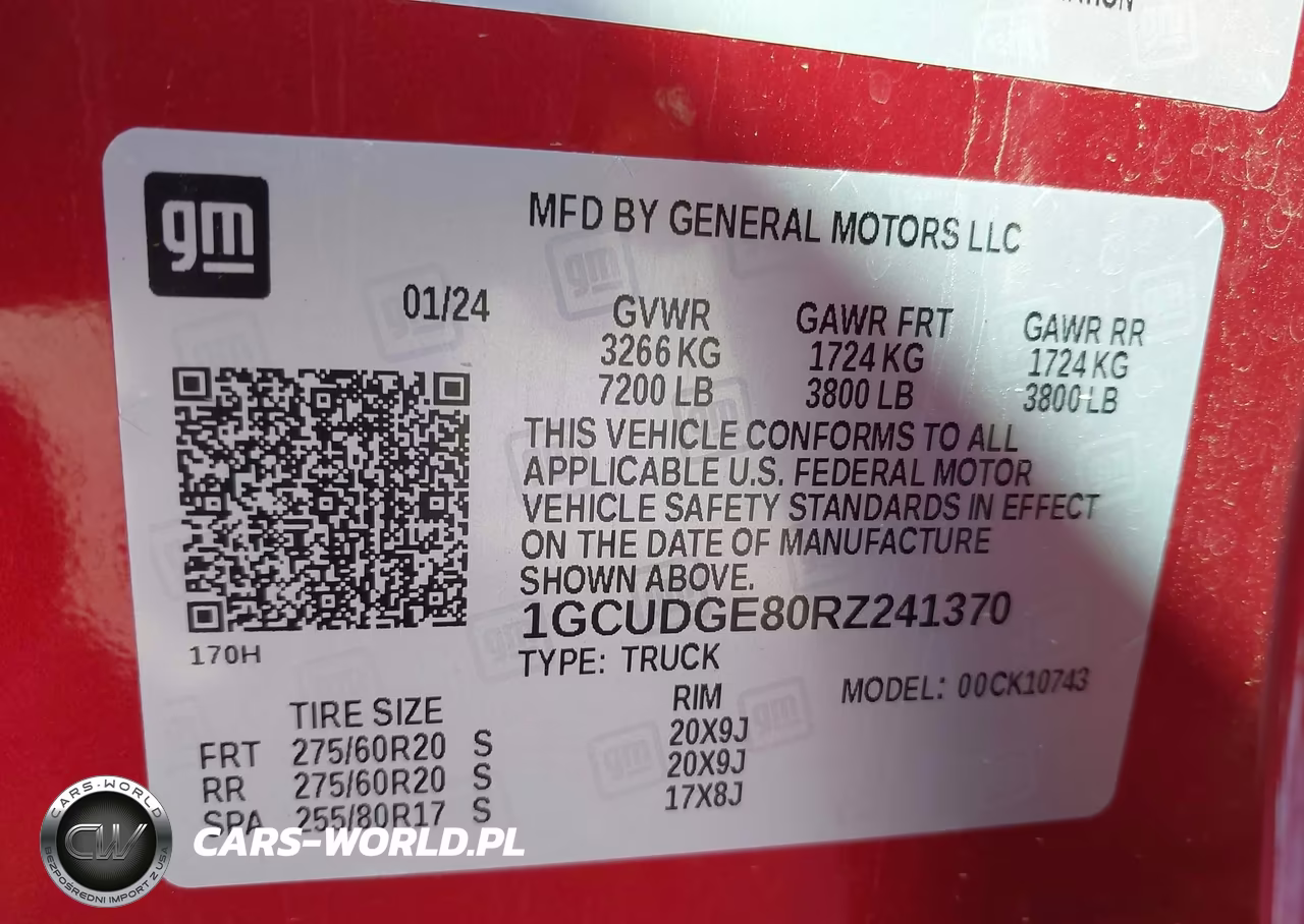2024 Chevrolet Silverado 1500 4Wd Standard Bed Ltz VIN:1GCUDGE80RZ241370 - 9