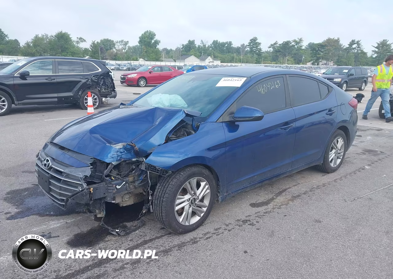 2020 Hyundai Elantra Sel VIN:5NPD84LF7LH562213 - 2