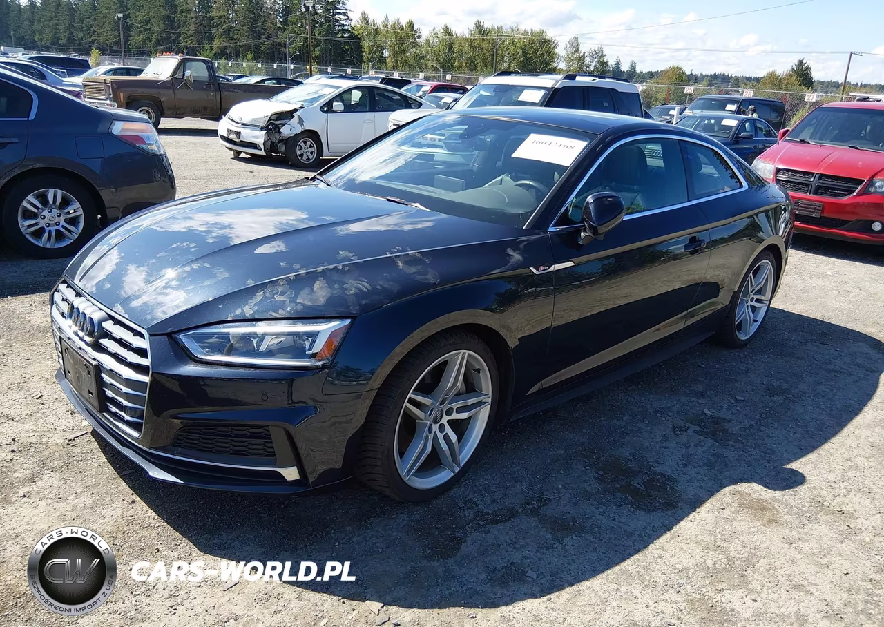 2018 Audi A5 2.0T Premium VIN:WAUTNAF58JA101724 - 2