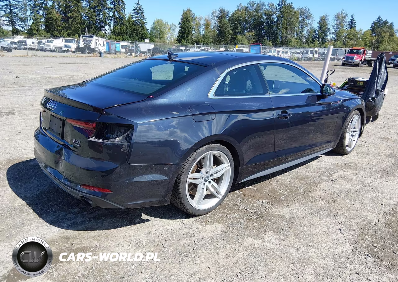 2018 Audi A5 2.0T Premium VIN:WAUTNAF58JA101724 - 4