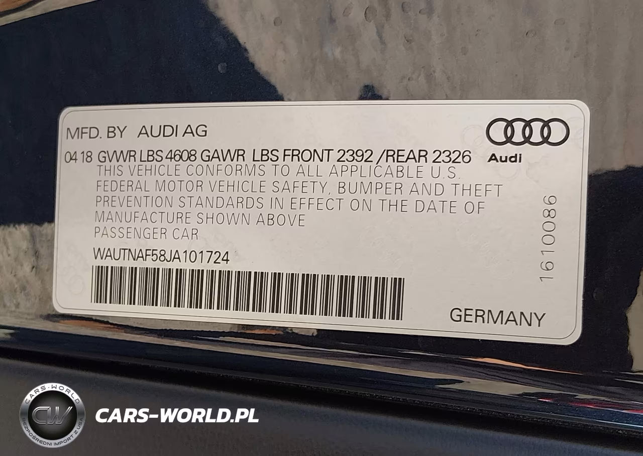2018 Audi A5 2.0T Premium VIN:WAUTNAF58JA101724 - 9