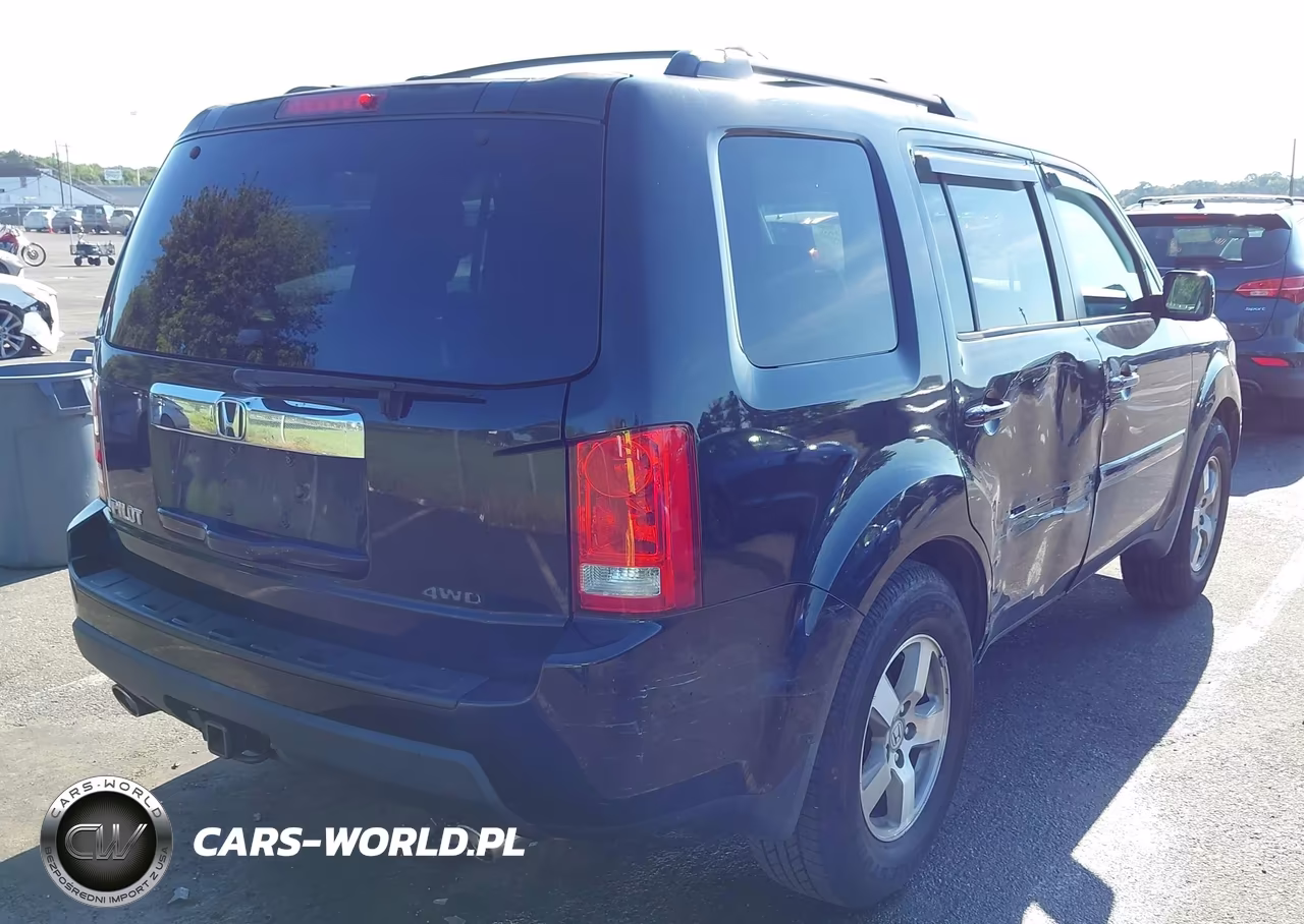 2010 Honda Pilot Ex VIN:5FNYF4H43AB006054 - 4