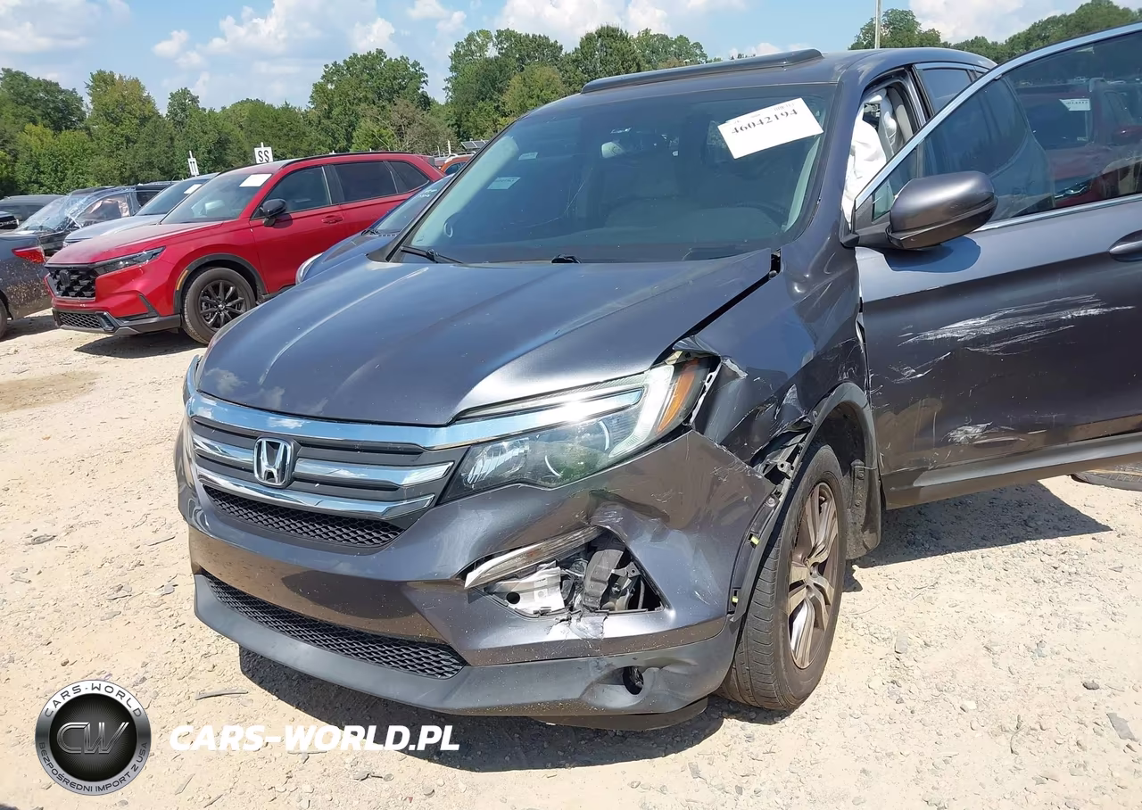2016 Honda Pilot Ex-L VIN:5FNYF6H52GB115652 - 6