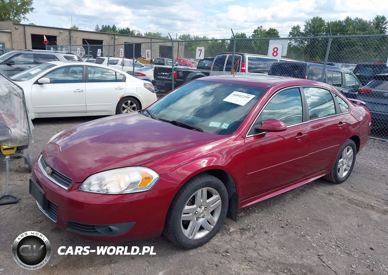 2011 Chevrolet Impala Lt VIN:2G1WB5EK8B1221454 - 2