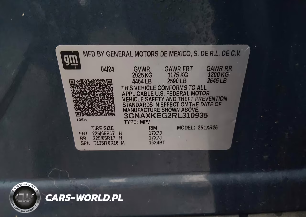 2024 Chevrolet Equinox Fwd Lt VIN:3GNAXKEG2RL310935 - 9