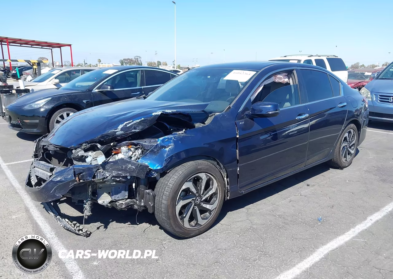 2016 Honda Accord Ex VIN:1HGCR2F79GA120582 - 2