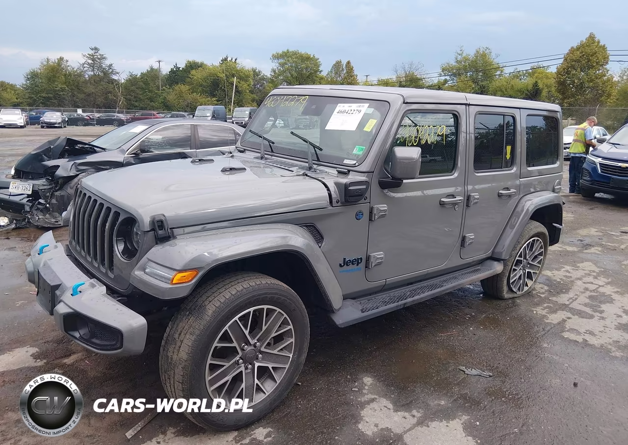 2022 Jeep Wrangler 4Xe Unlimited High Altitude 4X4 VIN:1C4JJXP67NW172986 - 2