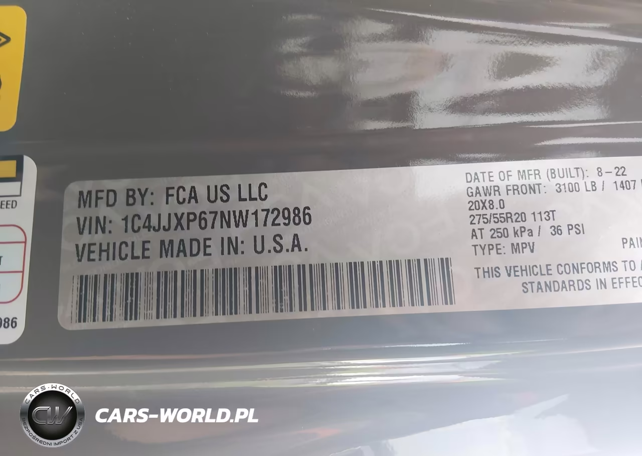 2022 Jeep Wrangler 4Xe Unlimited High Altitude 4X4 VIN:1C4JJXP67NW172986 - 9