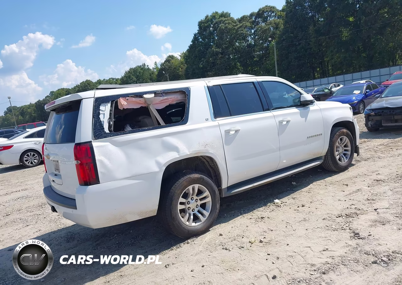 2015 Chevrolet Suburban 1500 Lt VIN:1GNSCJKC4FR608614 - 4