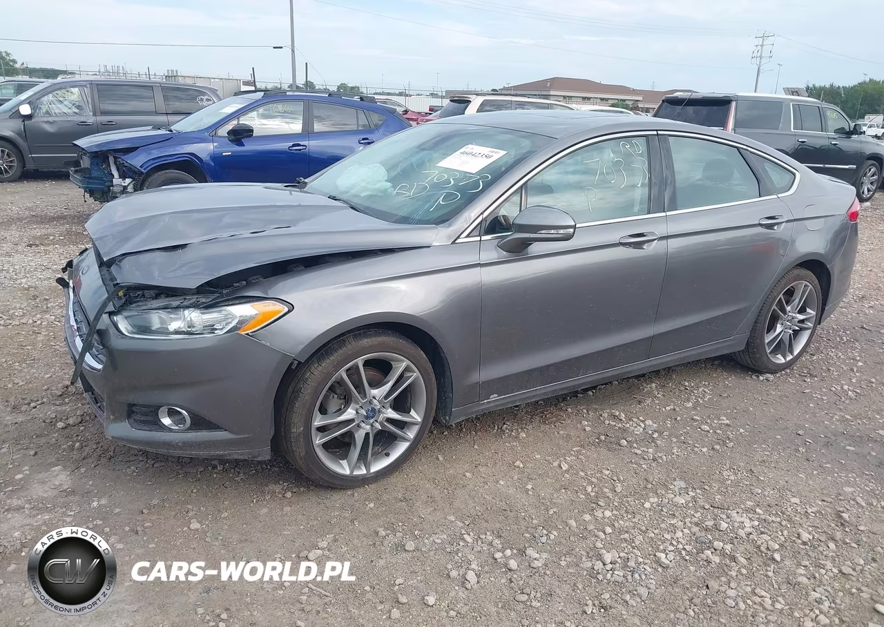 2014 Ford Fusion Titanium VIN:3FA6P0D96ER327790 - 2