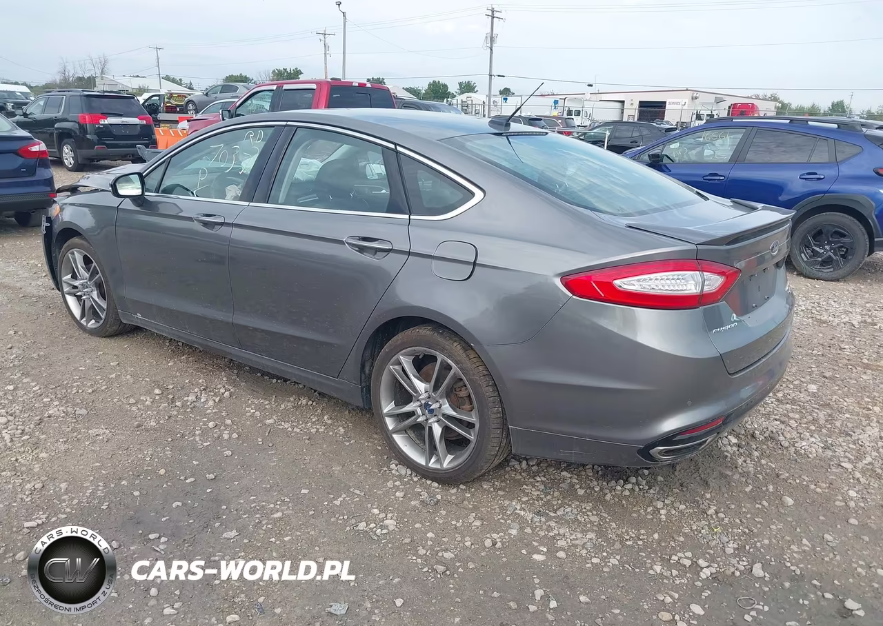 2014 Ford Fusion Titanium VIN:3FA6P0D96ER327790 - 3