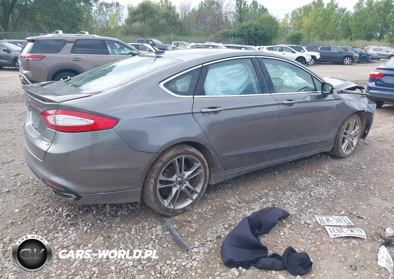 2014 Ford Fusion Titanium VIN:3FA6P0D96ER327790 - 4