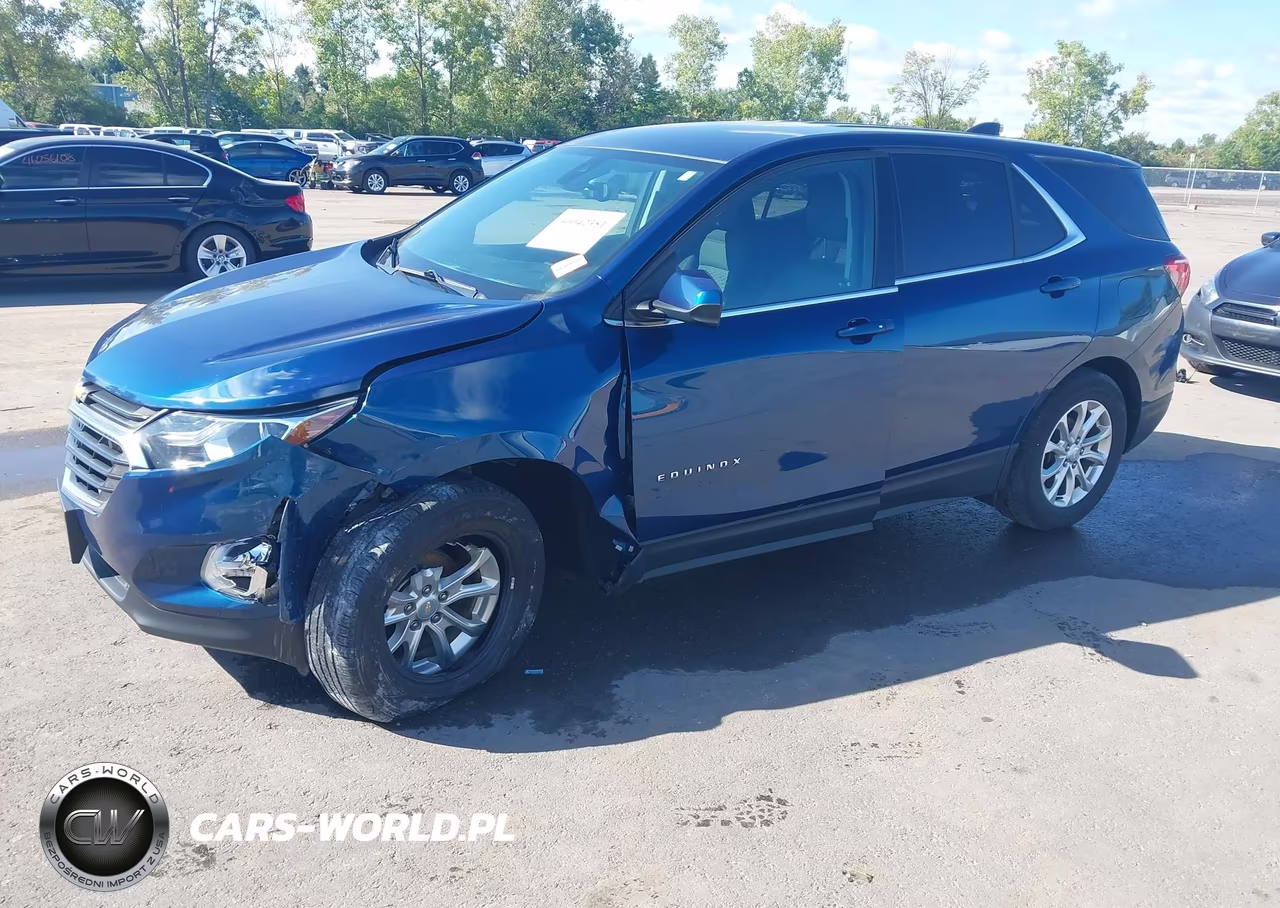 2020 Chevrolet Equinox Fwd Lt 1.5L Turbo VIN:2GNAXKEV4L6215089 - 2