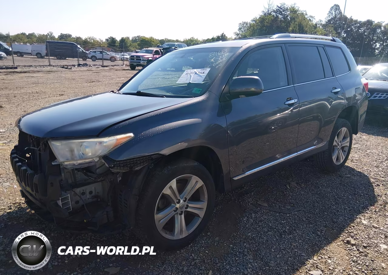 2013 Toyota Highlander Limited V6 VIN:5TDDK3EH1DS255755 - 2