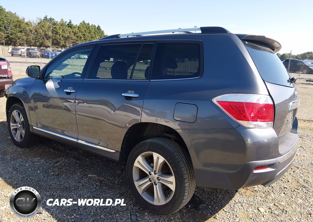 2013 Toyota Highlander Limited V6 VIN:5TDDK3EH1DS255755 - 3