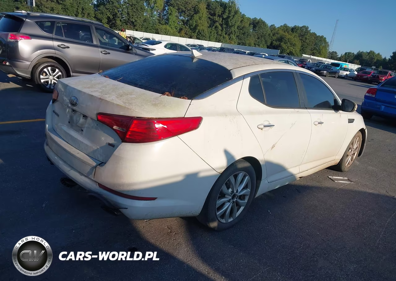 2013 Kia Optima Lx VIN:KNAGM4A7XD5366768 - 4