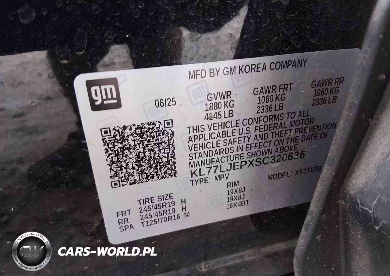2025 Chevrolet Trax Fwd 2Rs VIN:KL77LJEPXSC320636 - 9