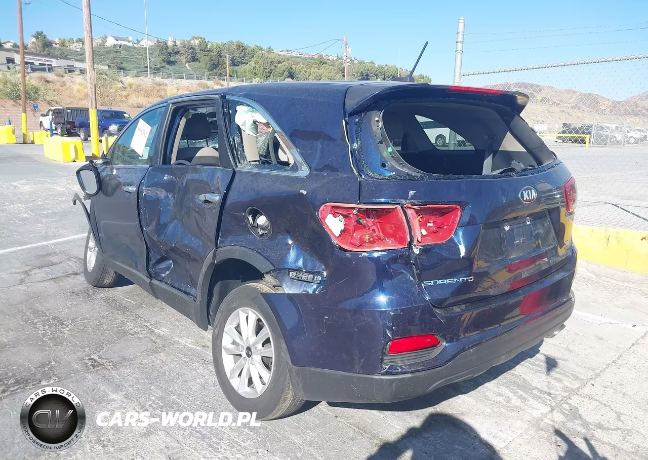 2020 Kia Sorento 2.4L Lx VIN:5XYPG4A37LG700851 - 3