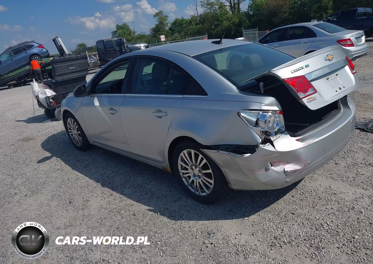 2012 Chevrolet Cruze Eco VIN:1G1PJ5SC7C7154533 - 3