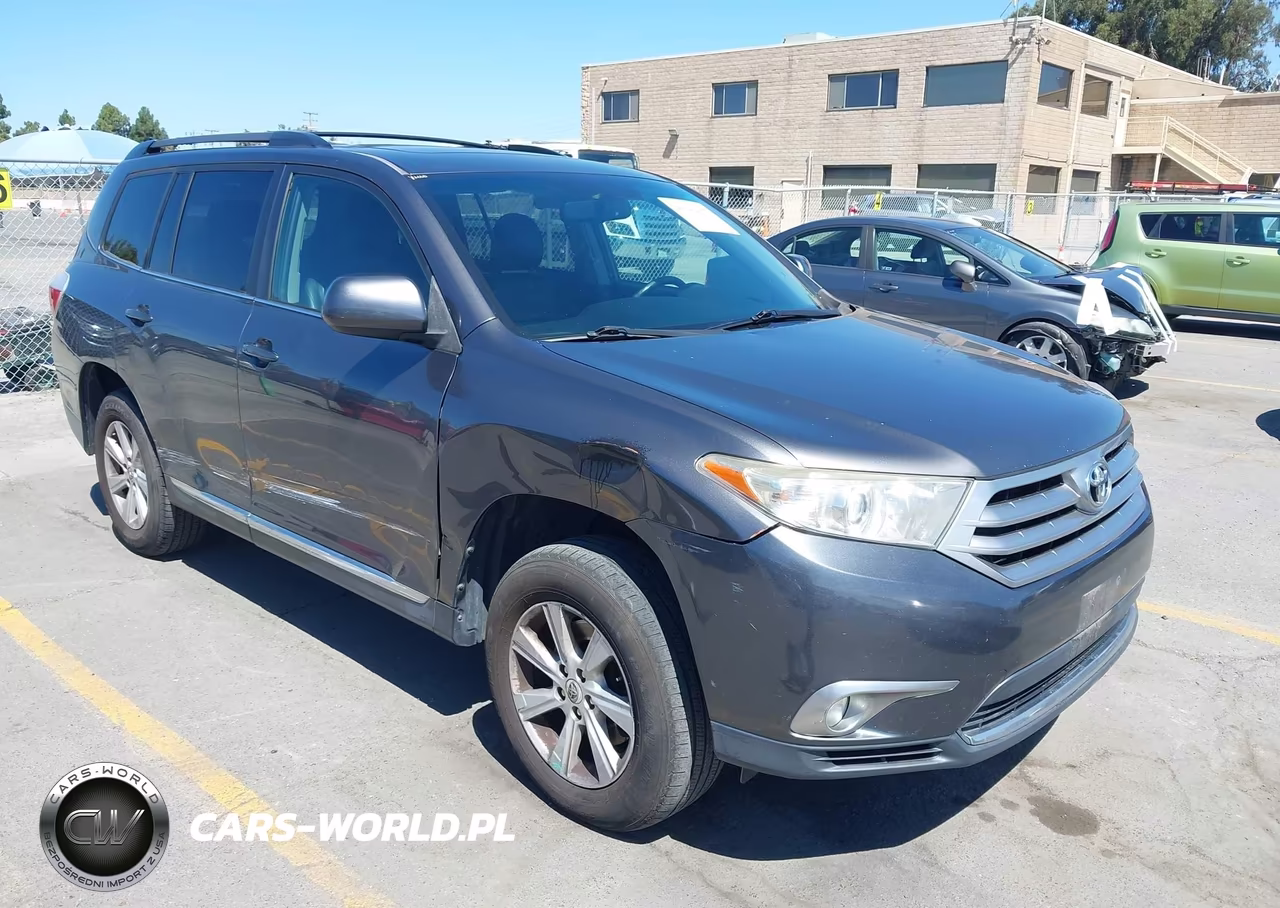 2012 Toyota Highlander Se V6 VIN:5TDZK3EH4CS068272 - 1