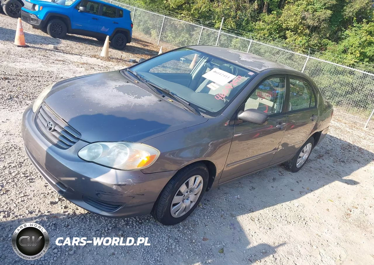 2003 Toyota Corolla Le VIN:1NXBR38E53Z089637 - 2