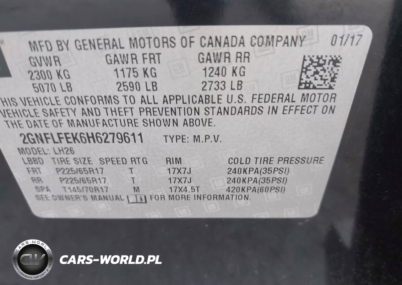 2017 Chevrolet Equinox Lt VIN:2GNFLFEK6H6279611 - 9