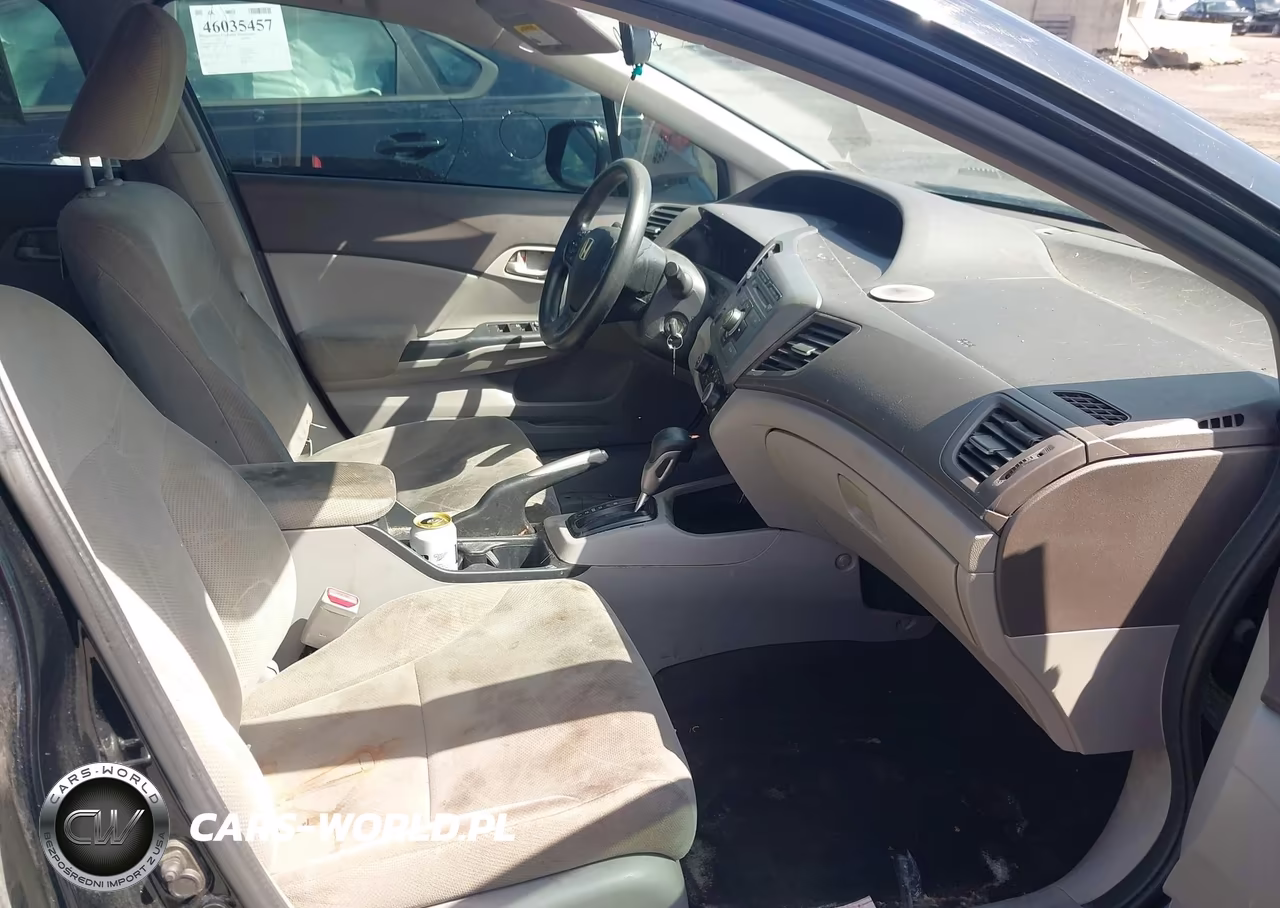 2012 Honda Civic Lx VIN:2HGFB2F50CH334405 - 5