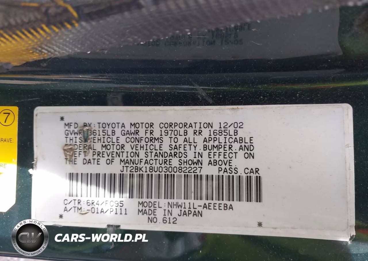 2003 Toyota Prius VIN:JT2BK18U030082227 - 9