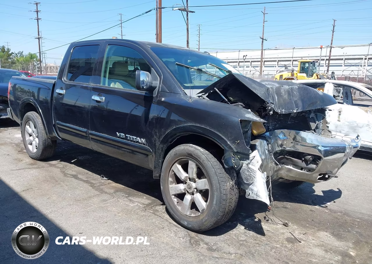 2008 Nissan Titan Xe-Se-Le-Pro-4X VIN:1N6AA07C48N310116 - 1