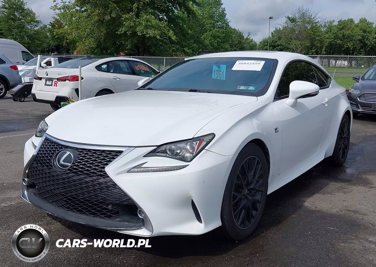 2015 Lexus Rc 350 VIN:JTHSE5BC8F5005262 - 2